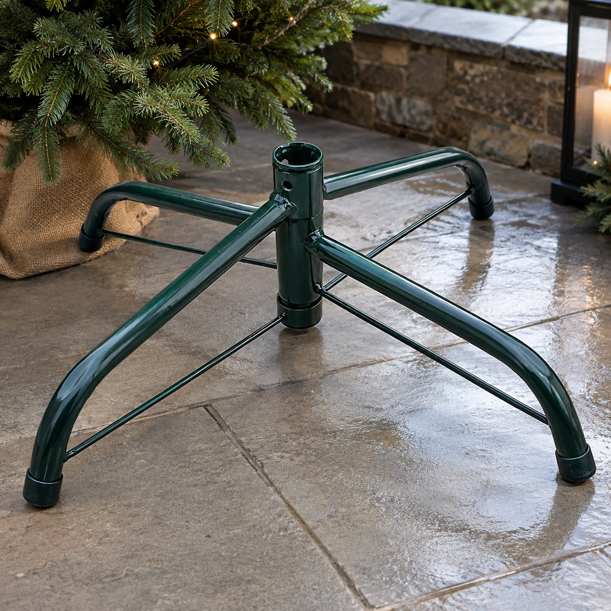 Heavy-Duty Metal Christmas Tree Stand