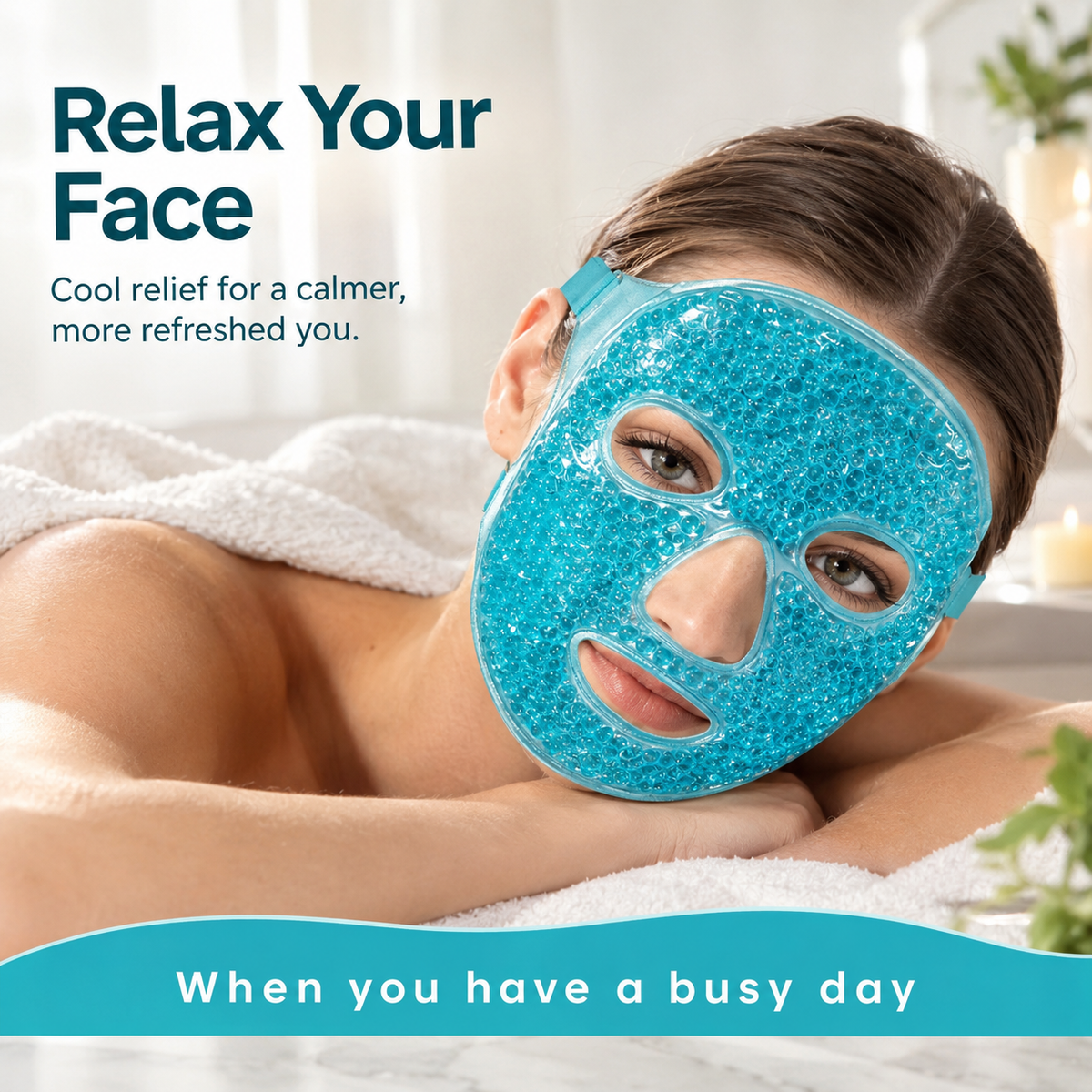 Gel Hot & Cold Face Eye Mask