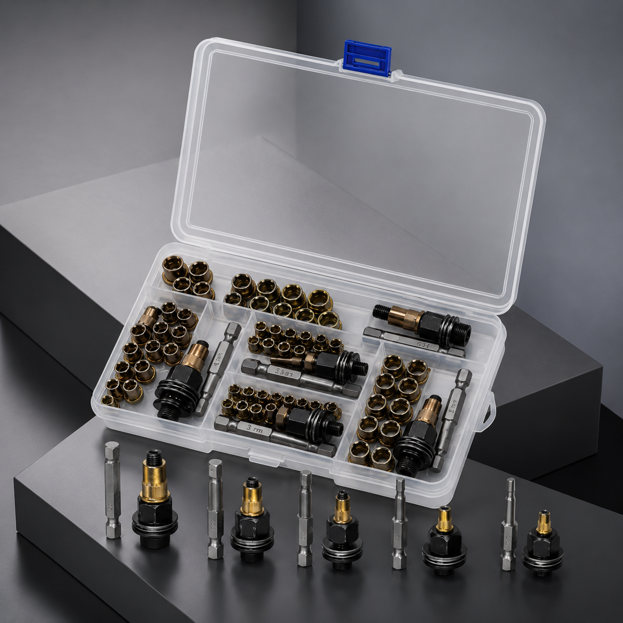 60pc Rivnut Tool Kit (M3–M8)