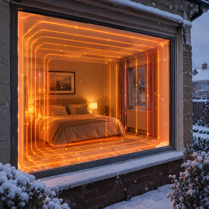 Thermal Door and Window Draught Curtain