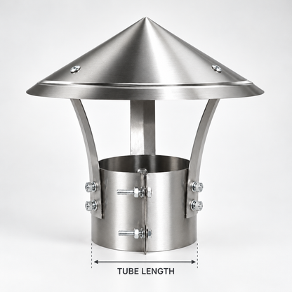 Stainless Steel Chimney Cap (Mushroom Rain Cap)