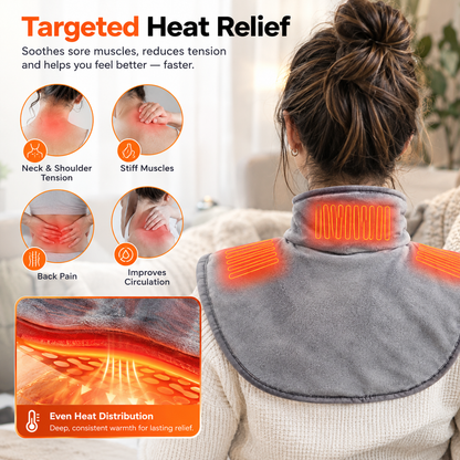 USB Heated Shoulder & Neck Wrap