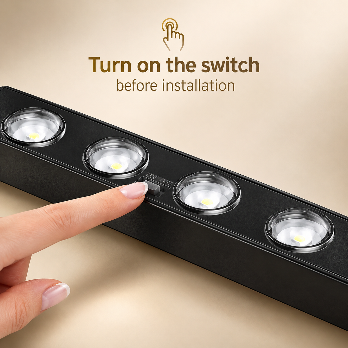 Solar LED Wall Light Bar