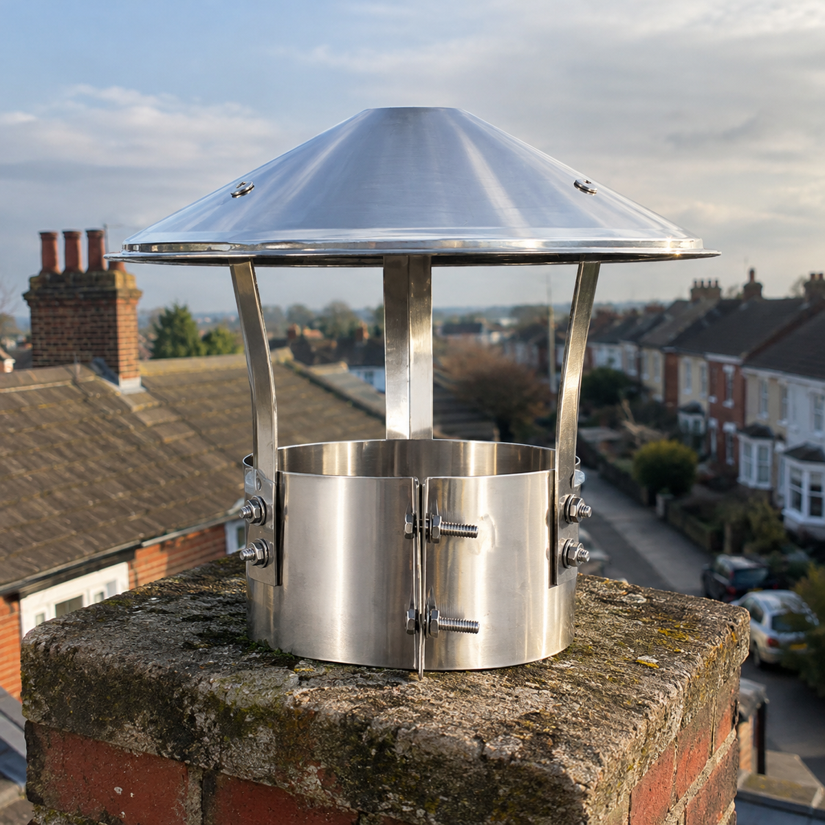 Stainless Steel Chimney Cap (Mushroom Rain Cap)