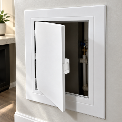 Self-Adhesive White Access Panel (Inspection Hatch)