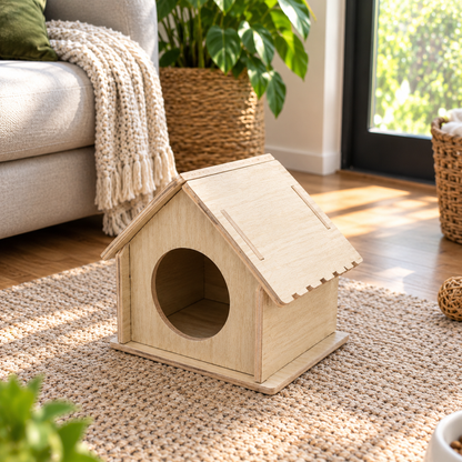 Wooden Hamster House (10 Styles)