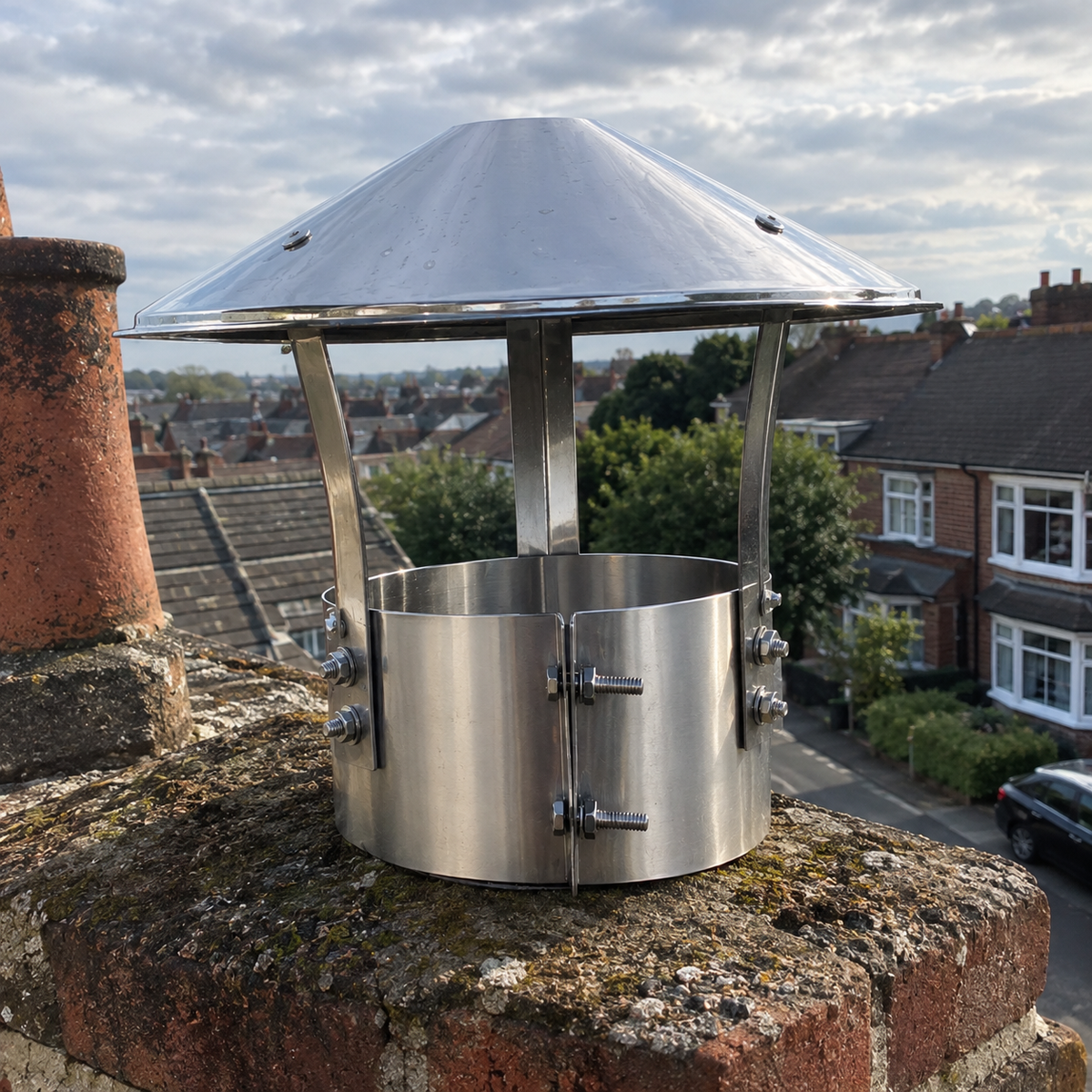 Stainless Steel Chimney Cap (Mushroom Rain Cap)
