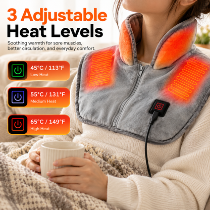 USB Heated Shoulder & Neck Wrap