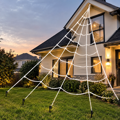 Halloween Triangle Spider Web
