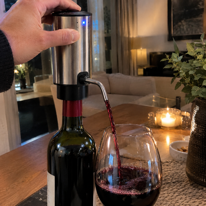 Electric Wine Aerator and Dispenser (USB Rechargeable)