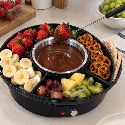Electric Chocolate Fondue Set