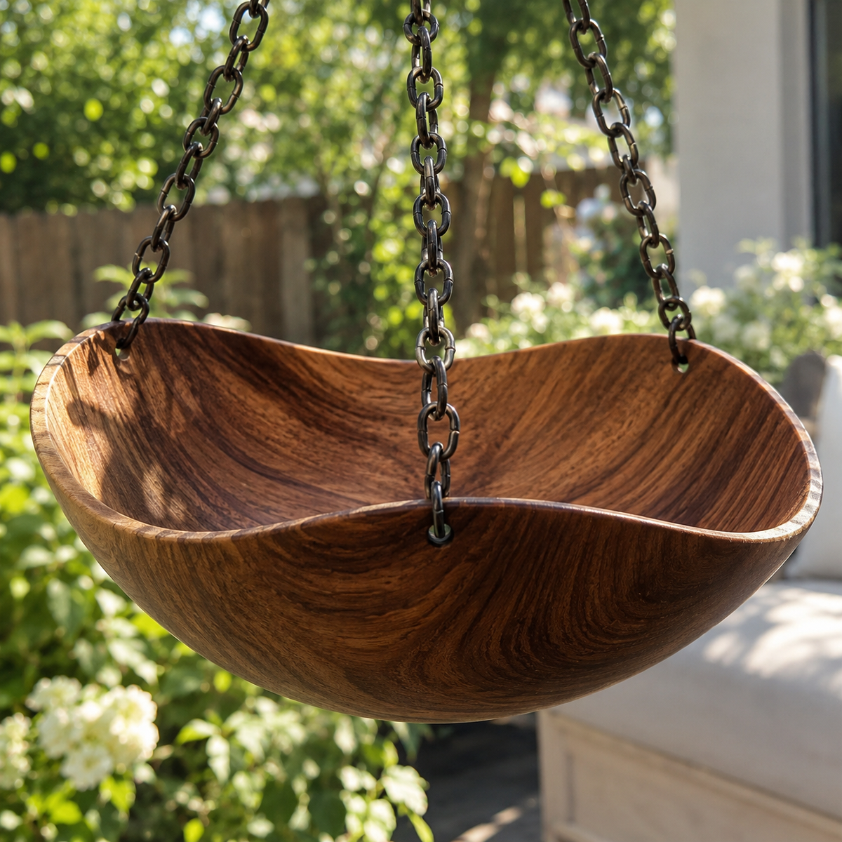 Hanging Bird Bath and Feeder Bowl