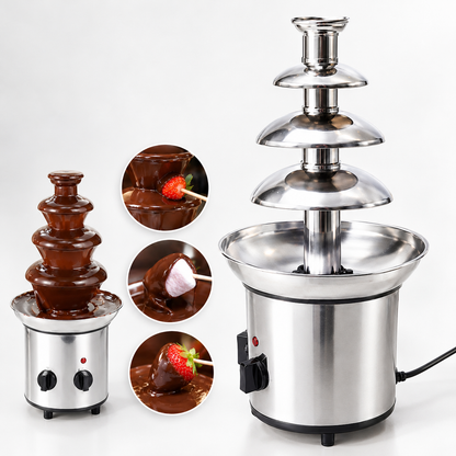 4-Tier Electric Chocolate Fountain