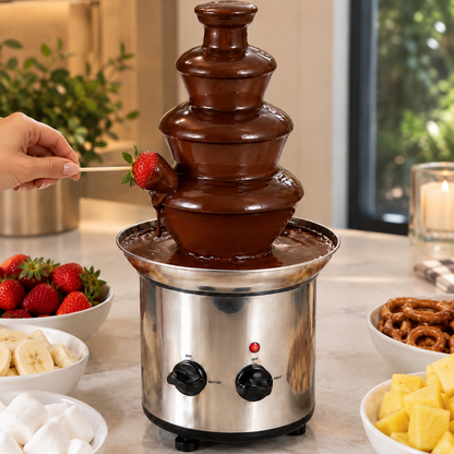 4-Tier Electric Chocolate Fountain
