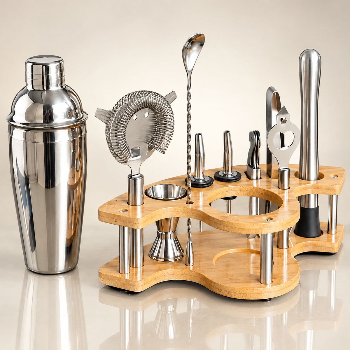 Stainless Steel Cocktail Making