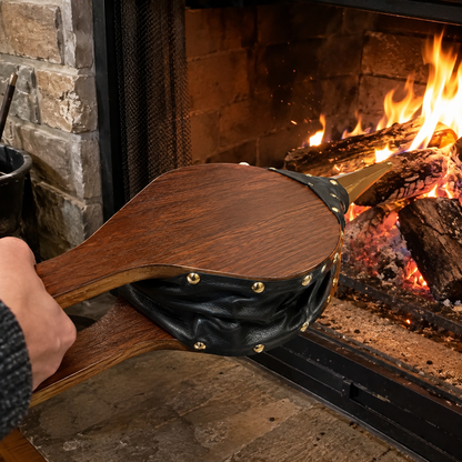 Wooden Fireplace Bellows