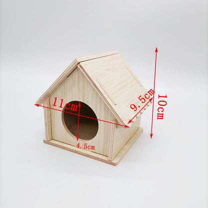 Wooden Hamster House (10 Styles)