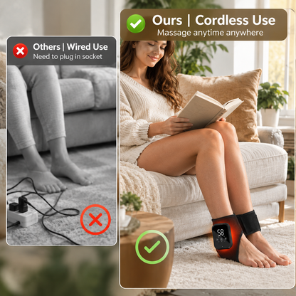 Heated Ankle Massager Brace