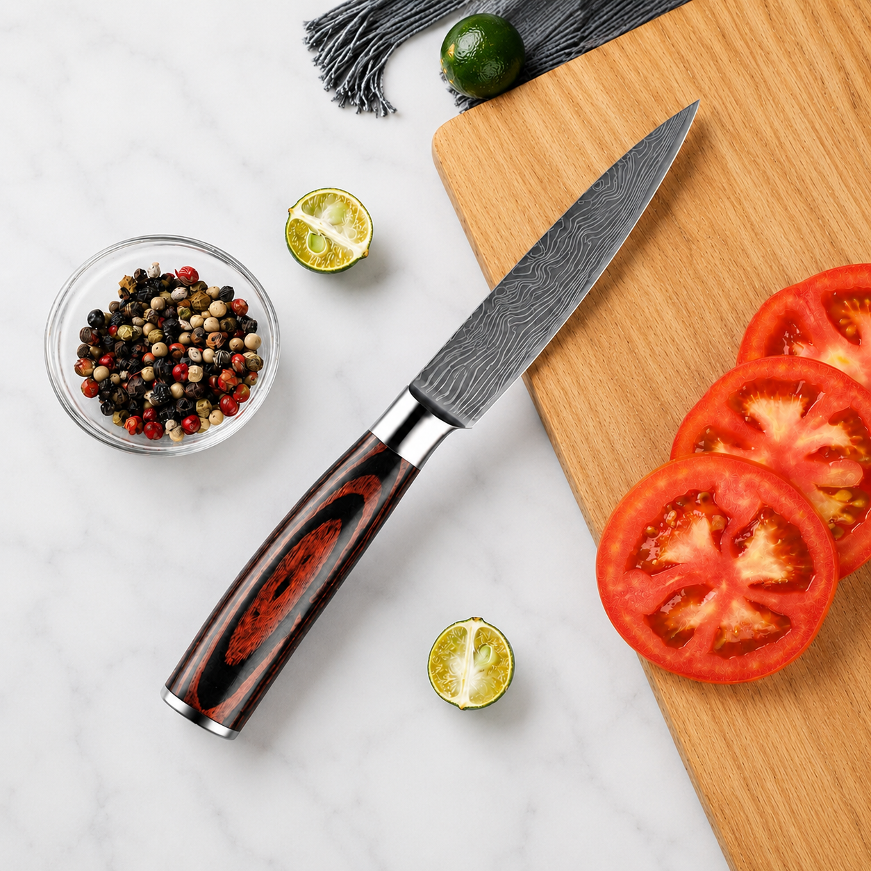 8 Piece Japanese Kitchen Knife Set