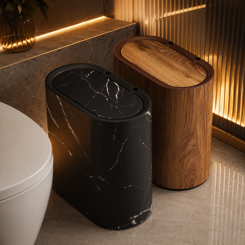 Marble Pattern Bin
