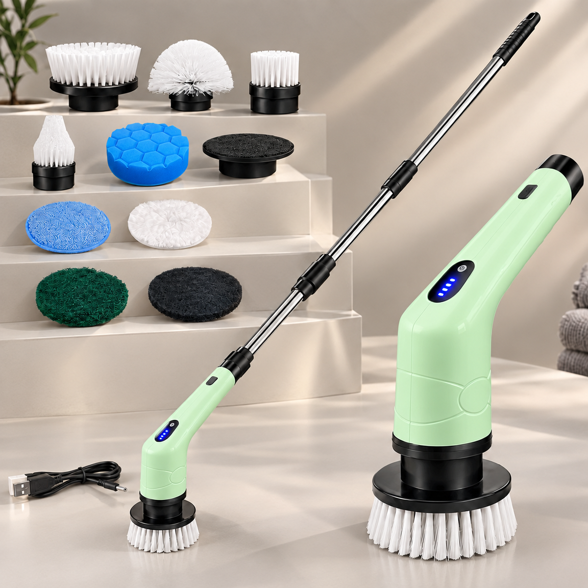 Electric Spin Scrubber