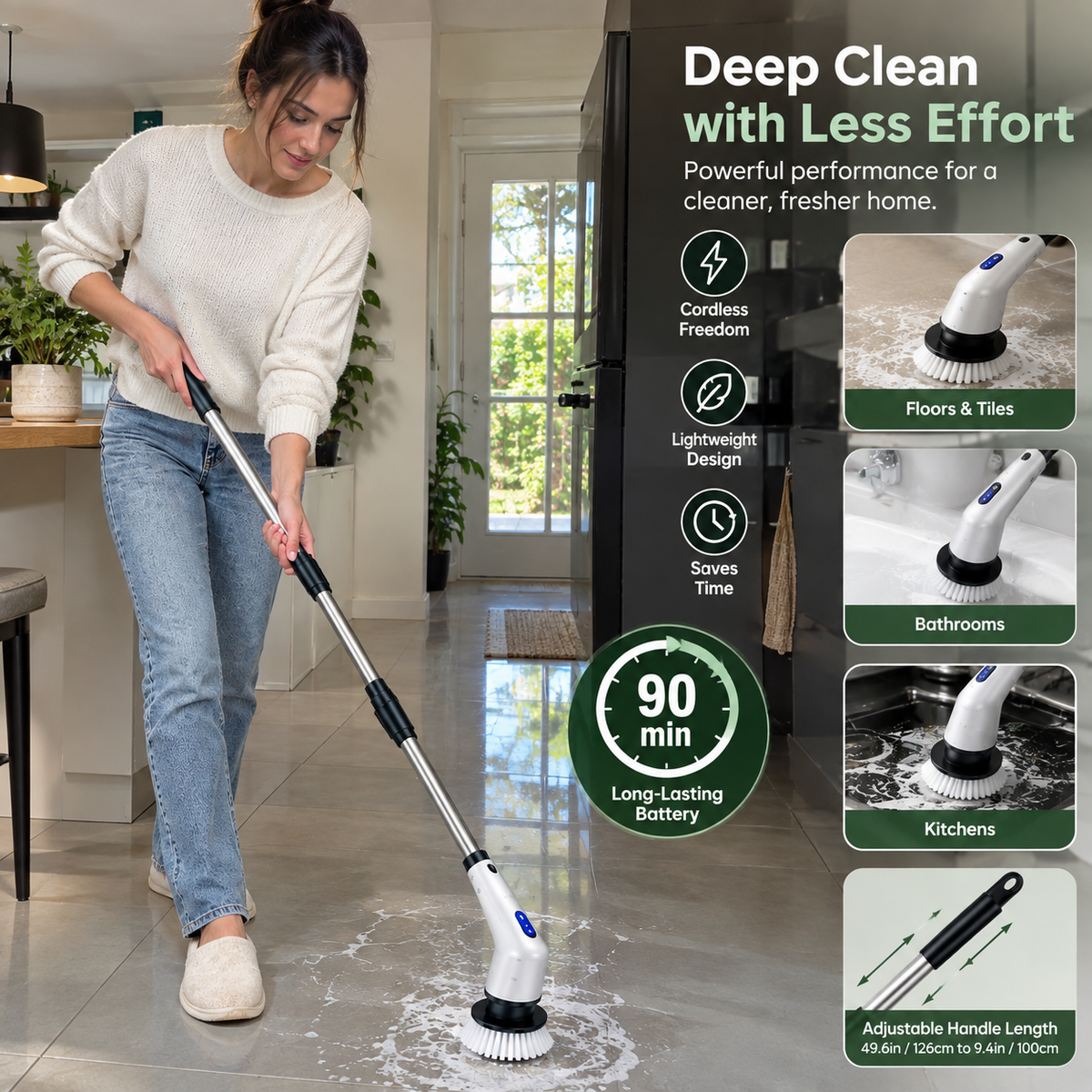 Electric Spin Scrubber