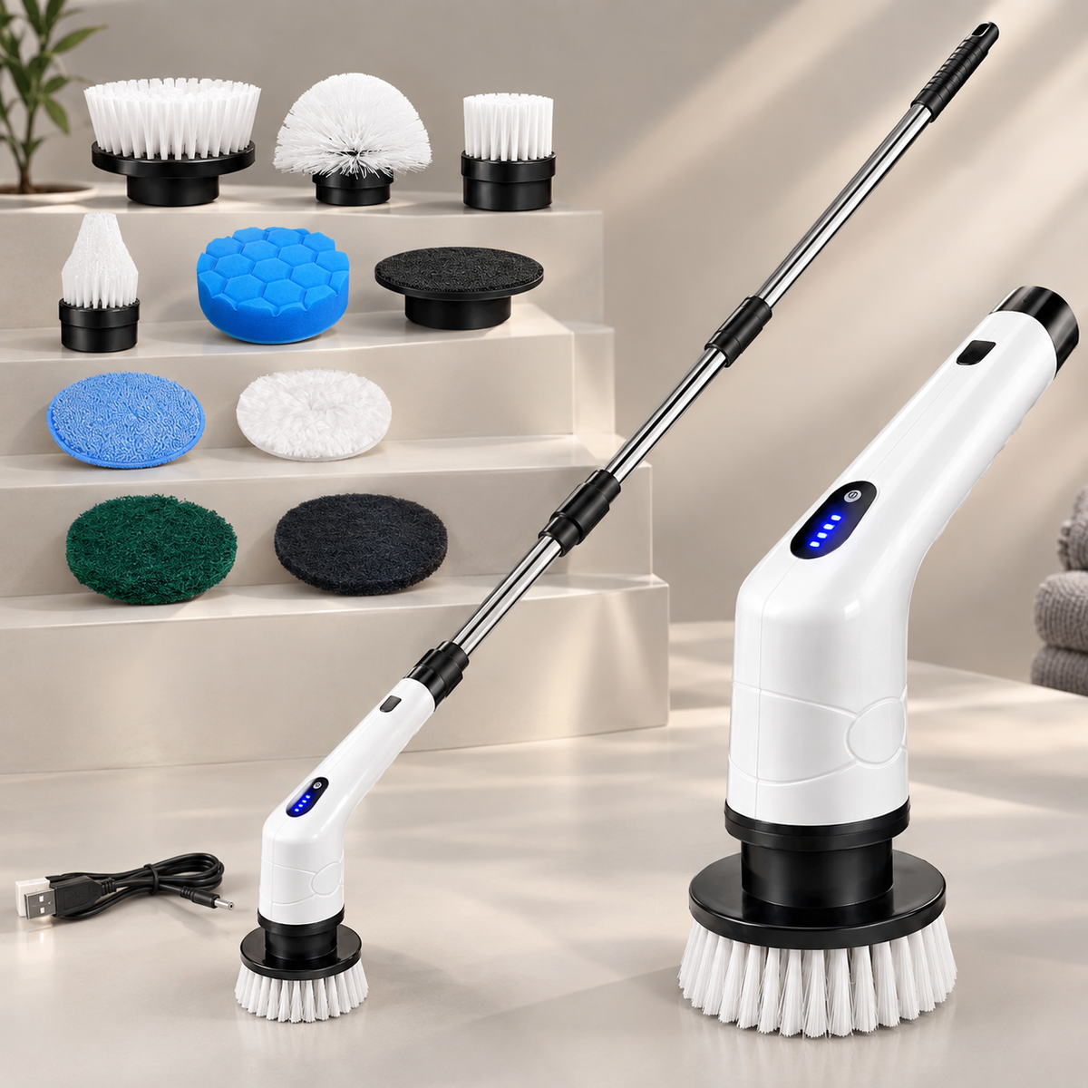 Electric Spin Scrubber