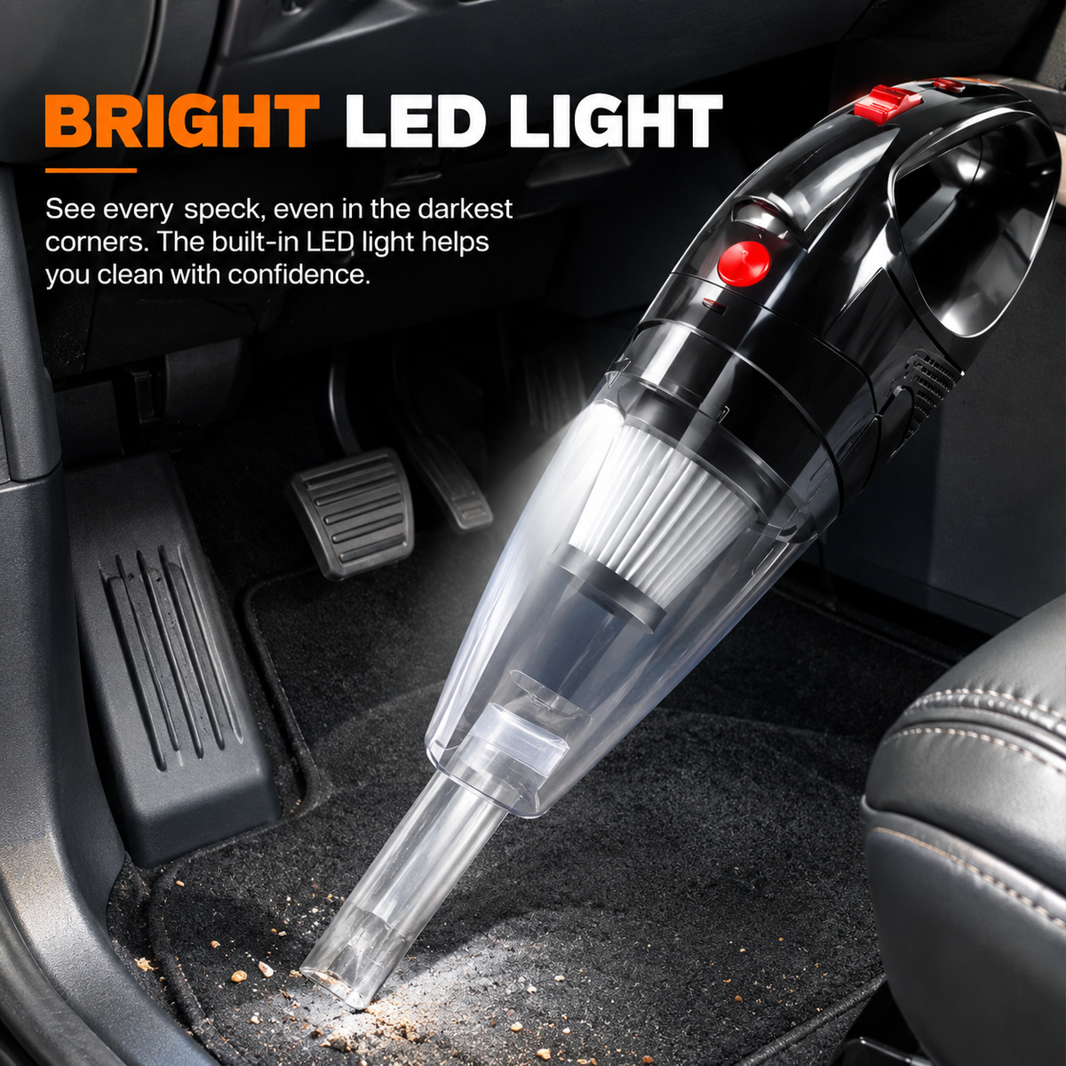 Rechargeable Car Vacuum