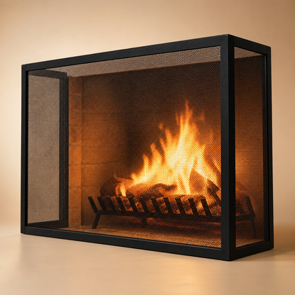 Fireplace Safety Barrier for Children and Pets