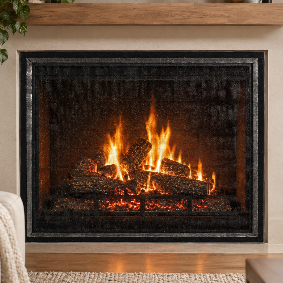 Fireplace Safety Barrier for Children and Pets