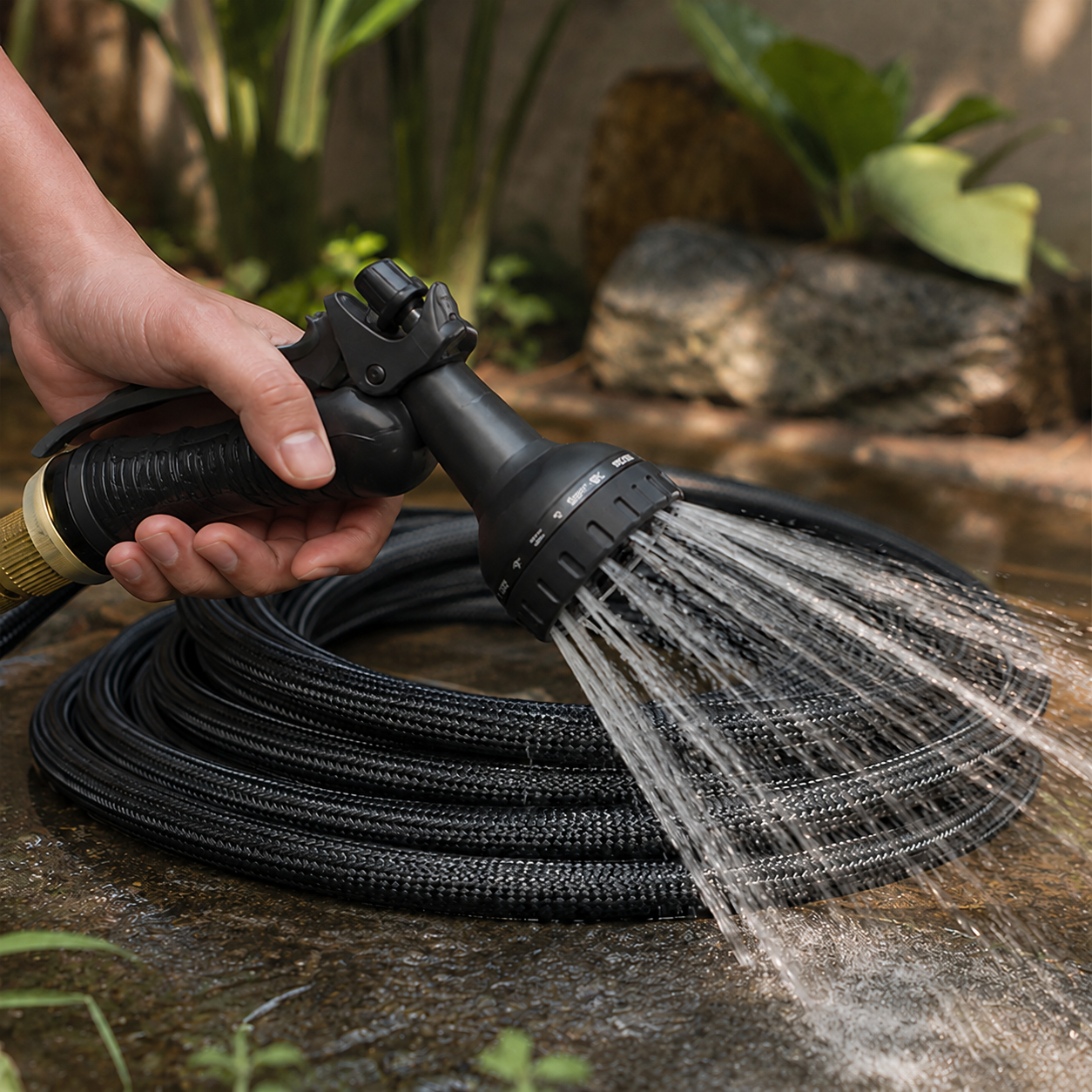 Complete Garden Hose Set (100ft)