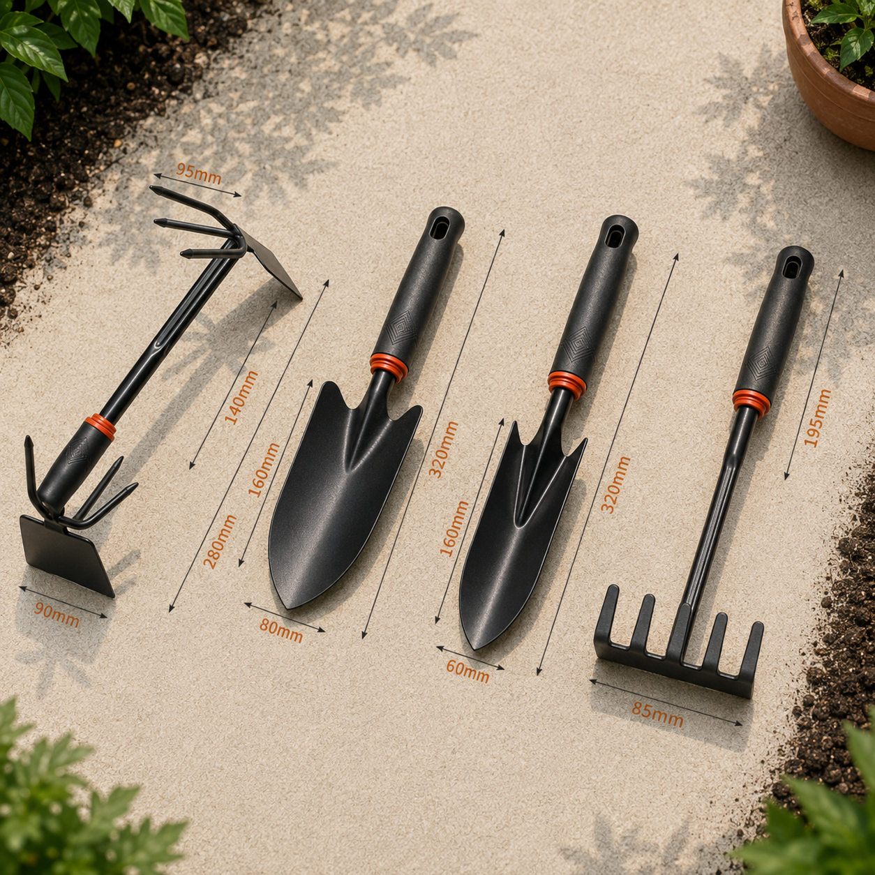 4-Piece Horticulture Set
