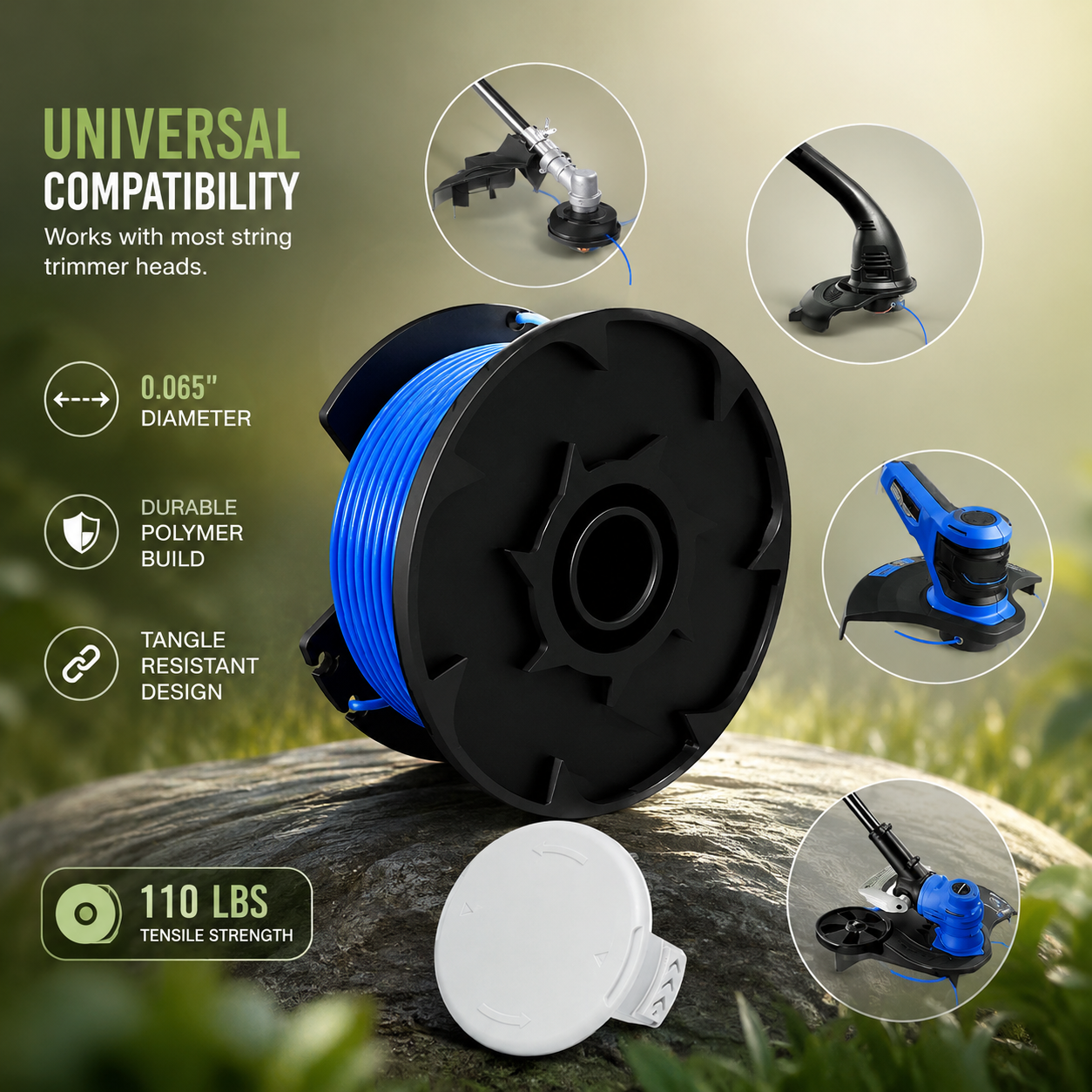 Cordless Trimmer Replacement Line Spool