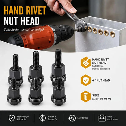 60pc Rivnut Tool Kit (M3–M8)