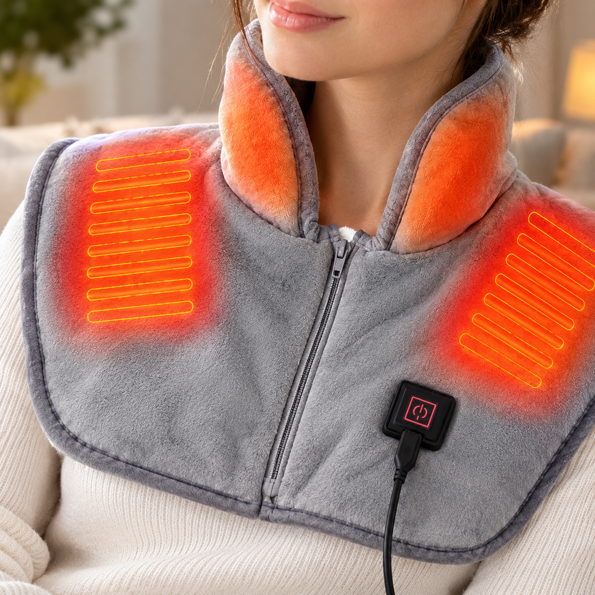 USB Heated Shoulder & Neck Wrap