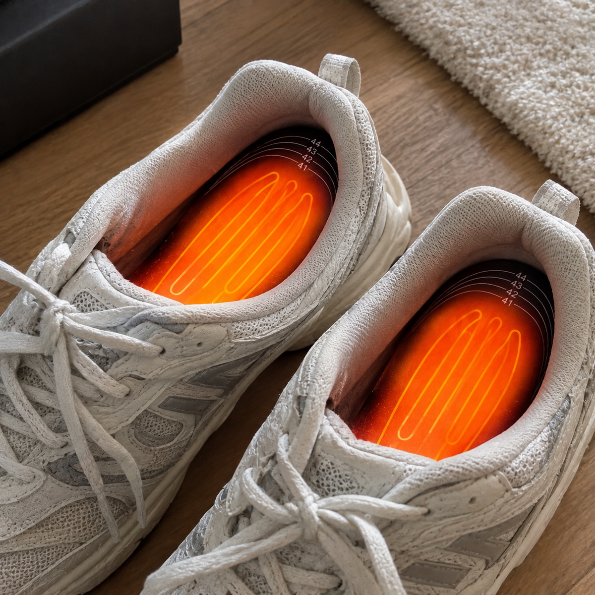 Rechargeable Heated Insoles (1 Pair)
