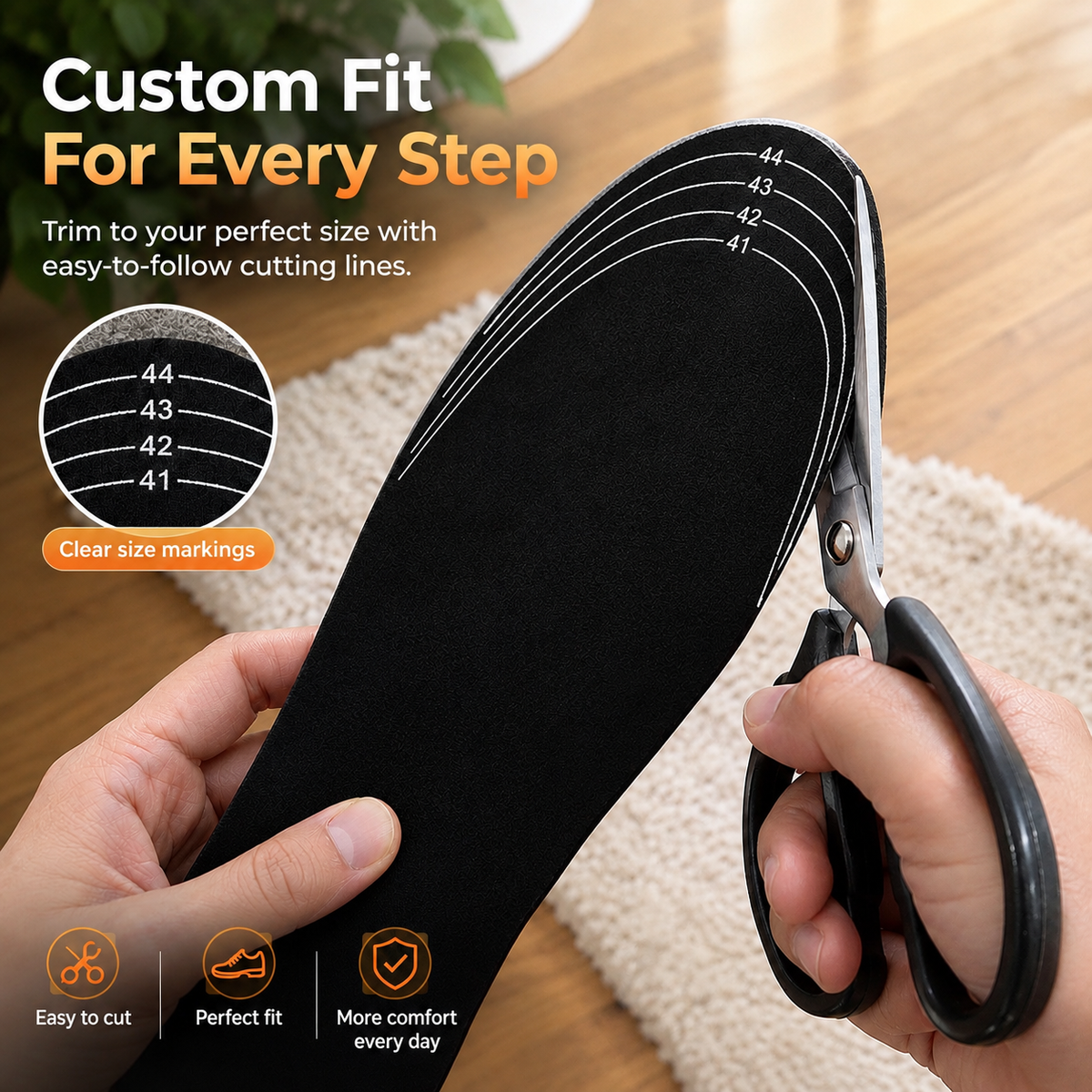 Rechargeable Heated Insoles (1 Pair)