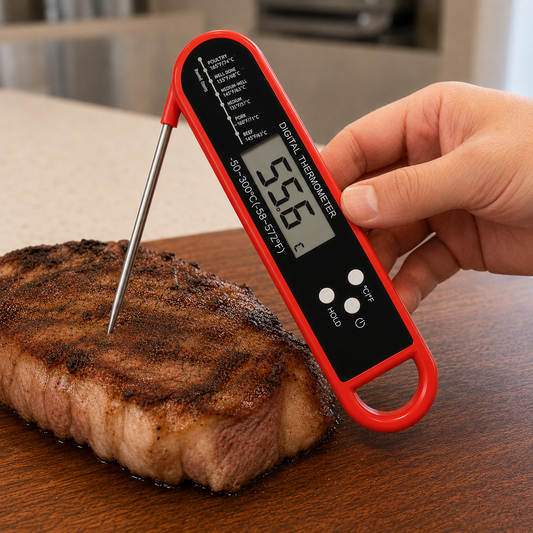 Instant Read Folding Kitchen Thermometer