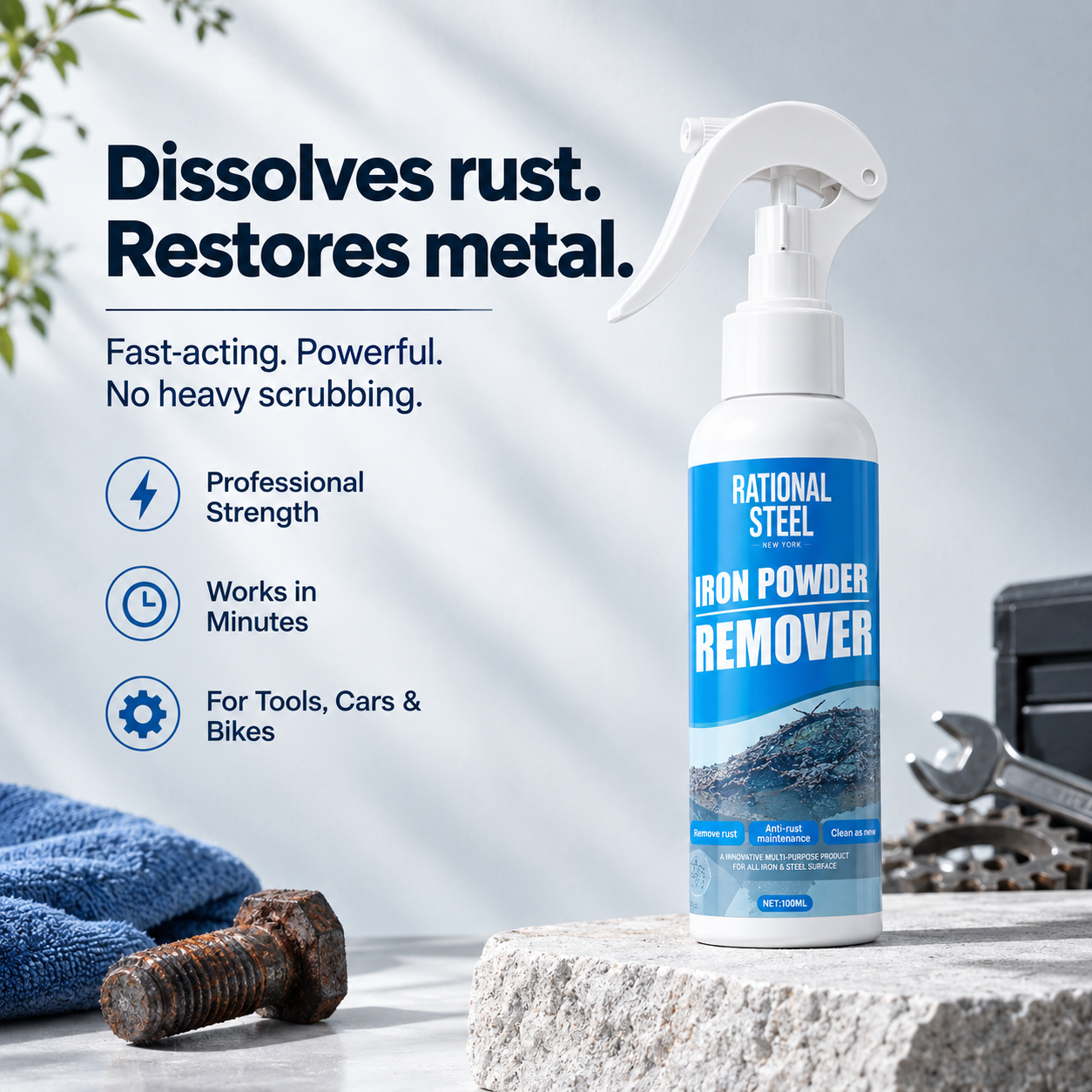 Iron & Rust Remover Spray