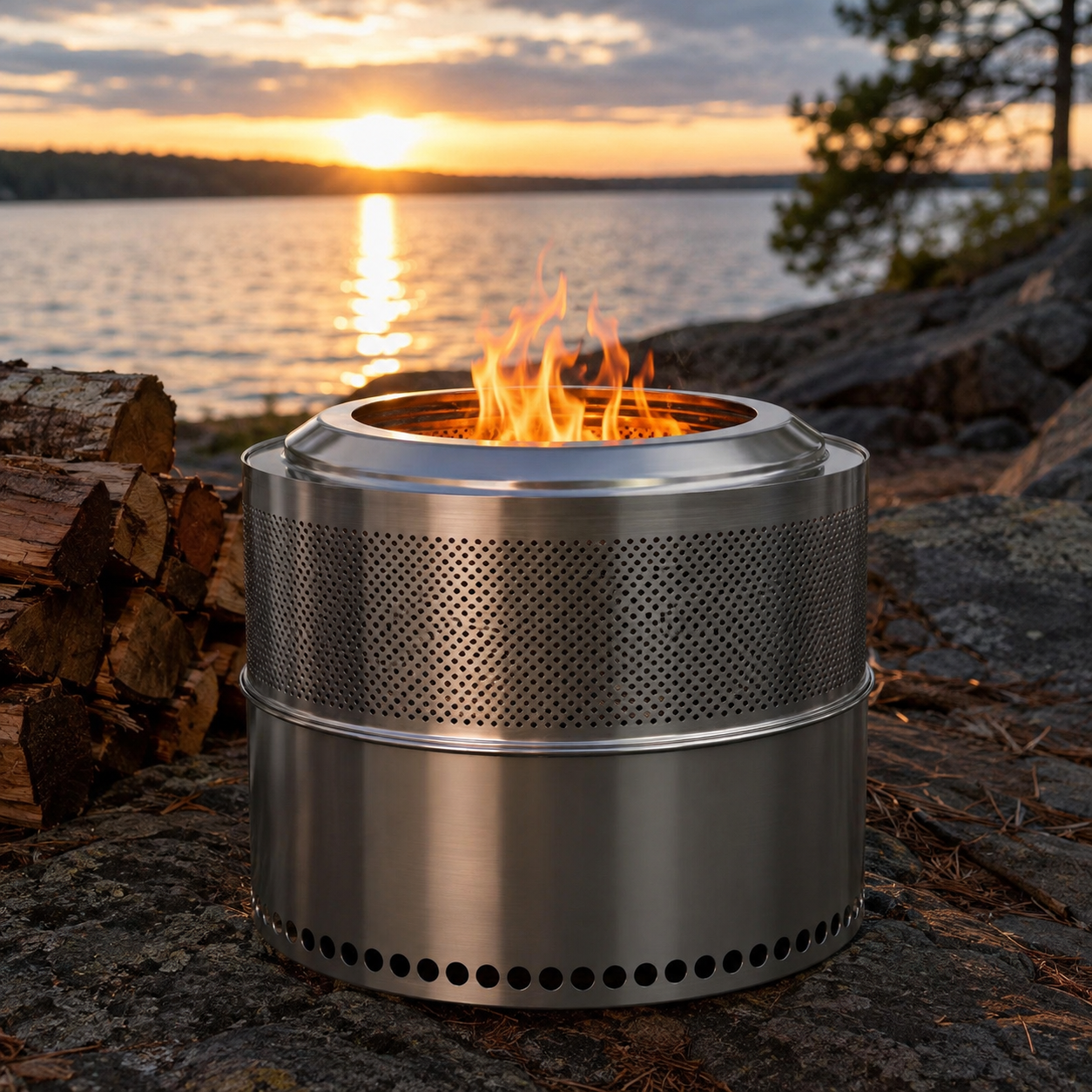 19-Inch Smokeless Fire Pit (Large)