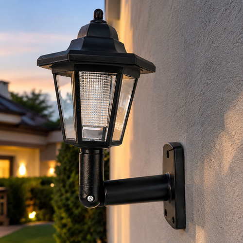 Solar Garden Wall Light