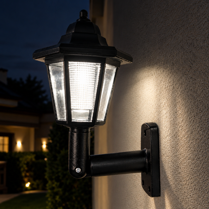 Solar Garden Wall Light
