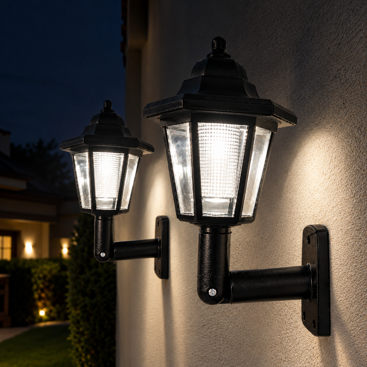 Solar Garden Wall Light