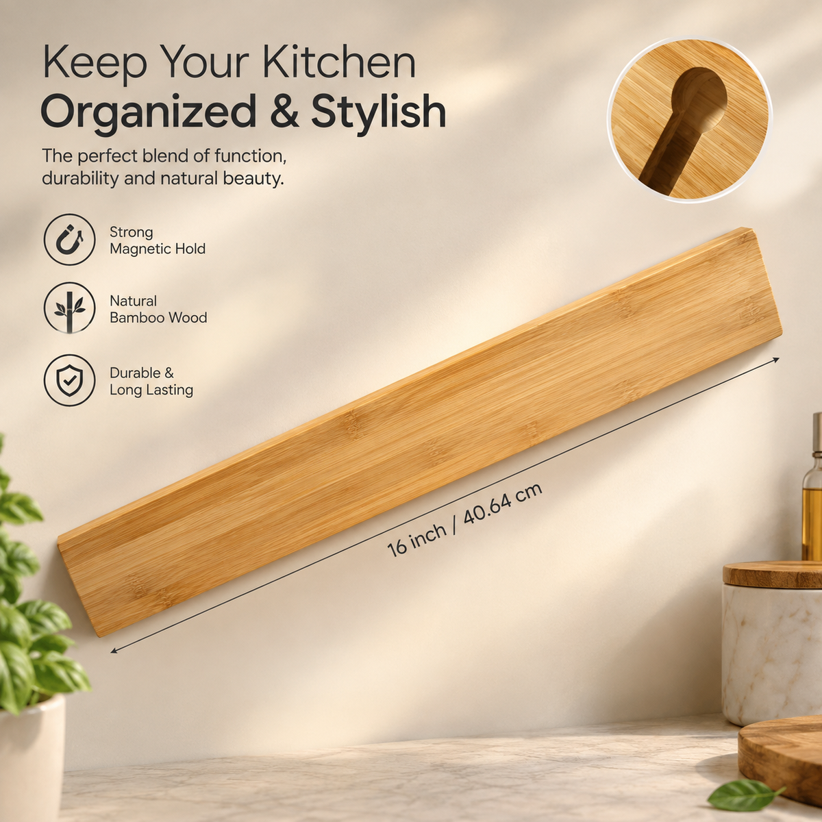 Magnetic Knife Strip