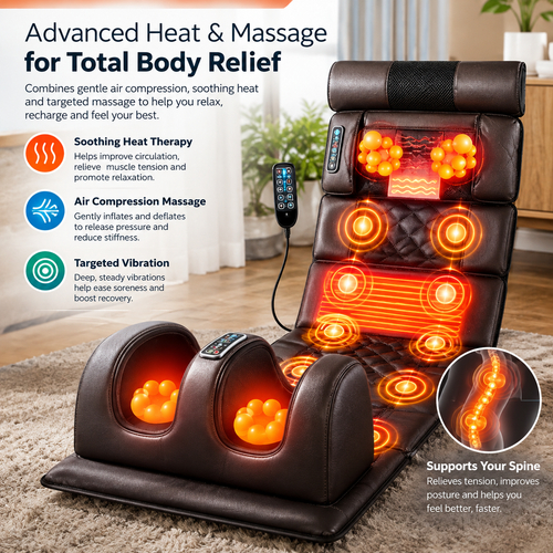 Full Body Massage Mat with Heat