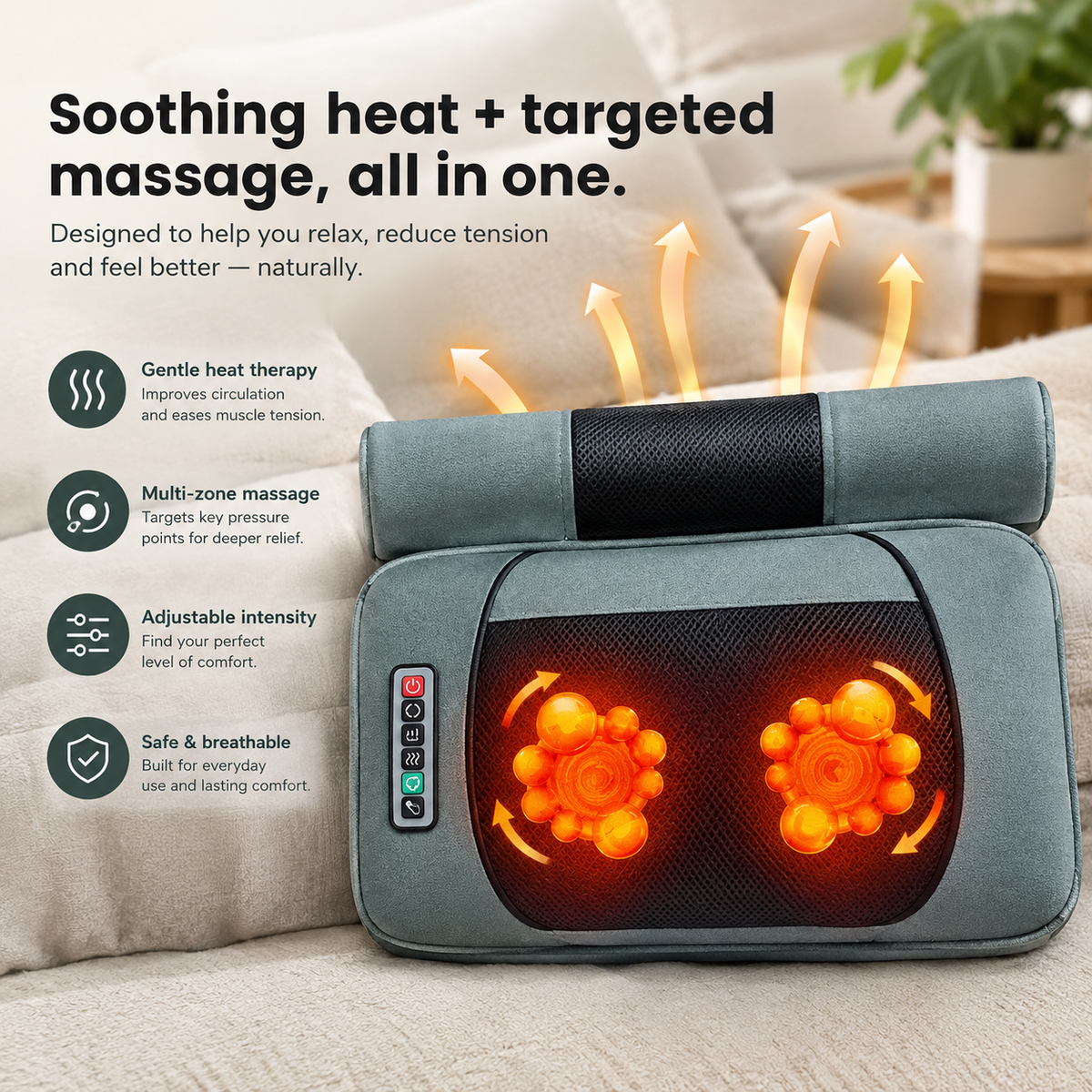 Full Body Massage Mat with Heat