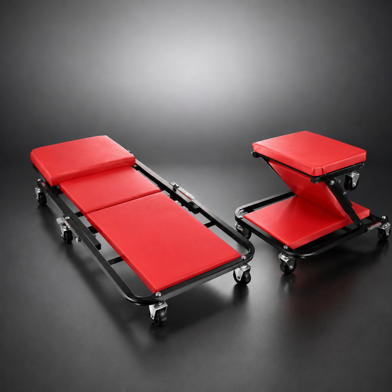 2-in-1 Folding Car Creeper