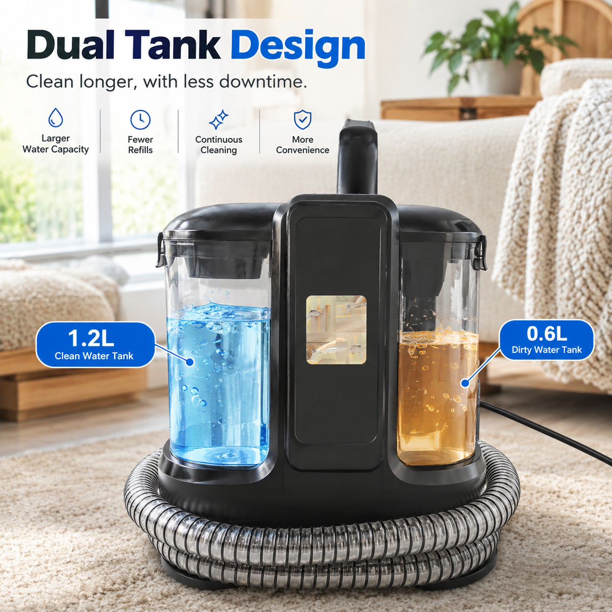 Portable Carpet & Upholstery Cleaner