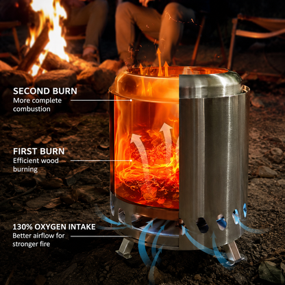 Smokeless Tabletop Fire Pit