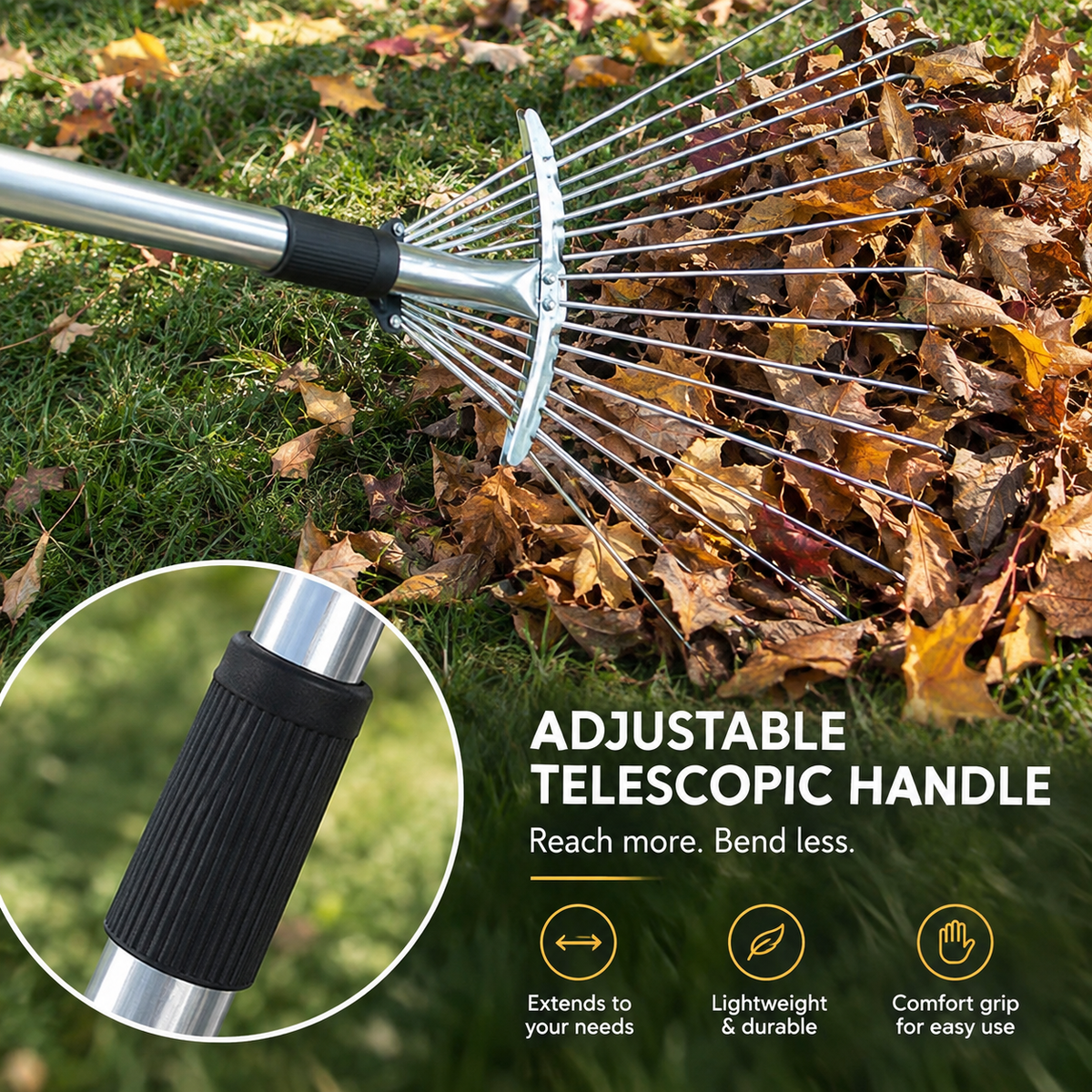 Telescoping Leaf Rake